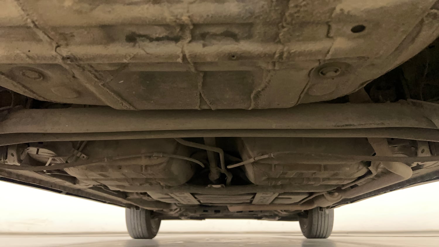 Used 2017 Honda WR-V VX MT Petrol Petrol Manual extra REAR UNDERBODY VIEW (TAKEN FROM REAR)