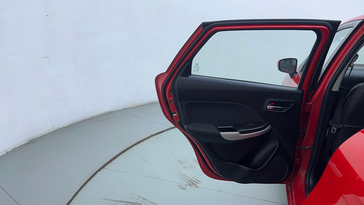 Used 2018 Maruti Suzuki Baleno Delta 1.2 AT Petrol Automatic interior LEFT REAR DOOR OPEN VIEW
