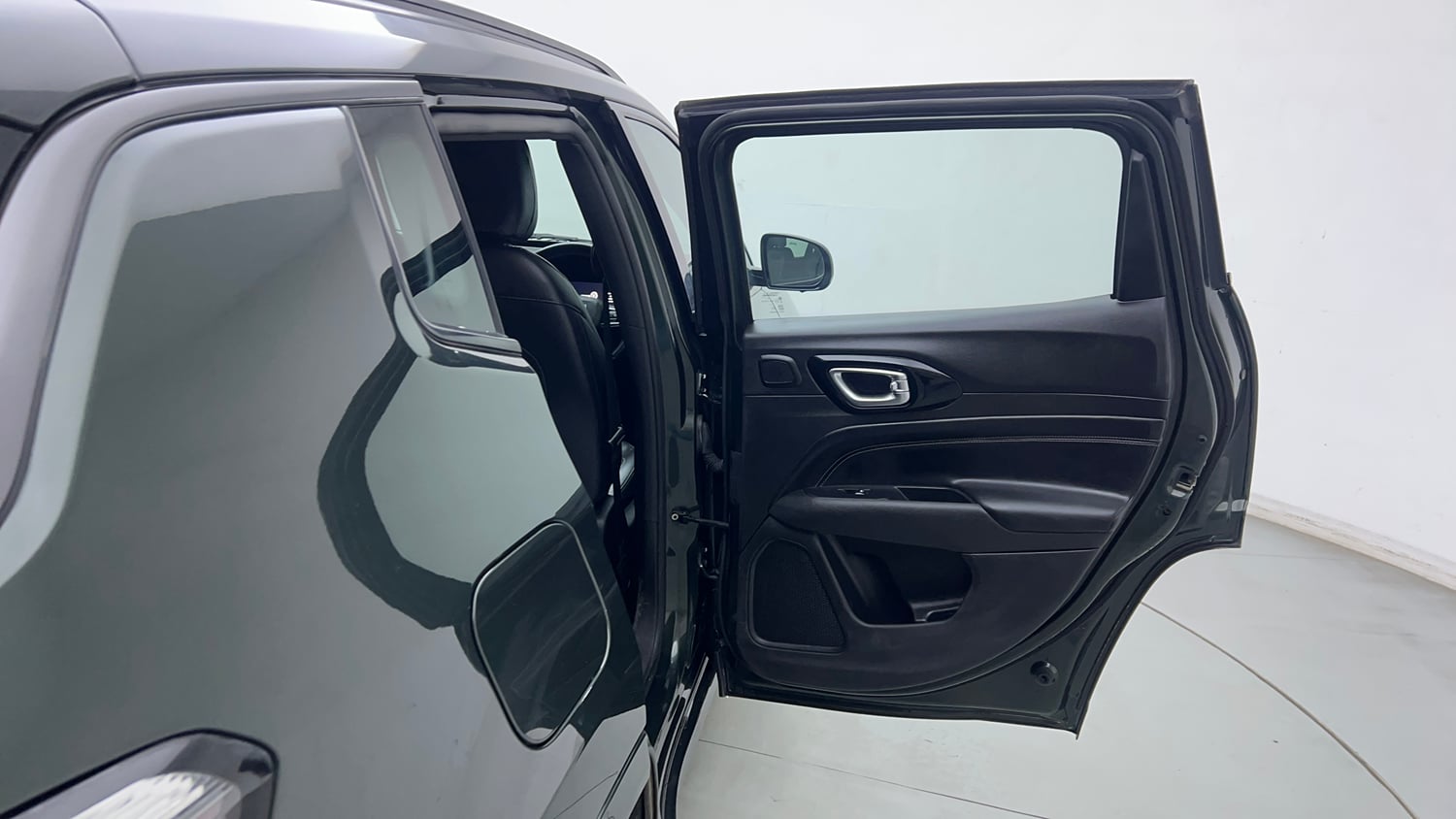 Used 2022 Jeep Compass Model S (O) Diesel 4x4 AT Diesel Automatic interior RIGHT REAR DOOR OPEN VIEW