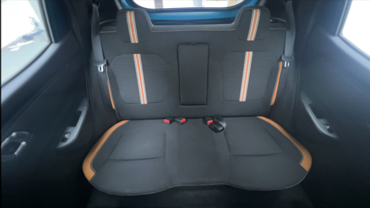 Used 2021 Renault Kwid CLIMBER 1.0 AMT Opt Petrol Automatic interior REAR SEAT CONDITION VIEW