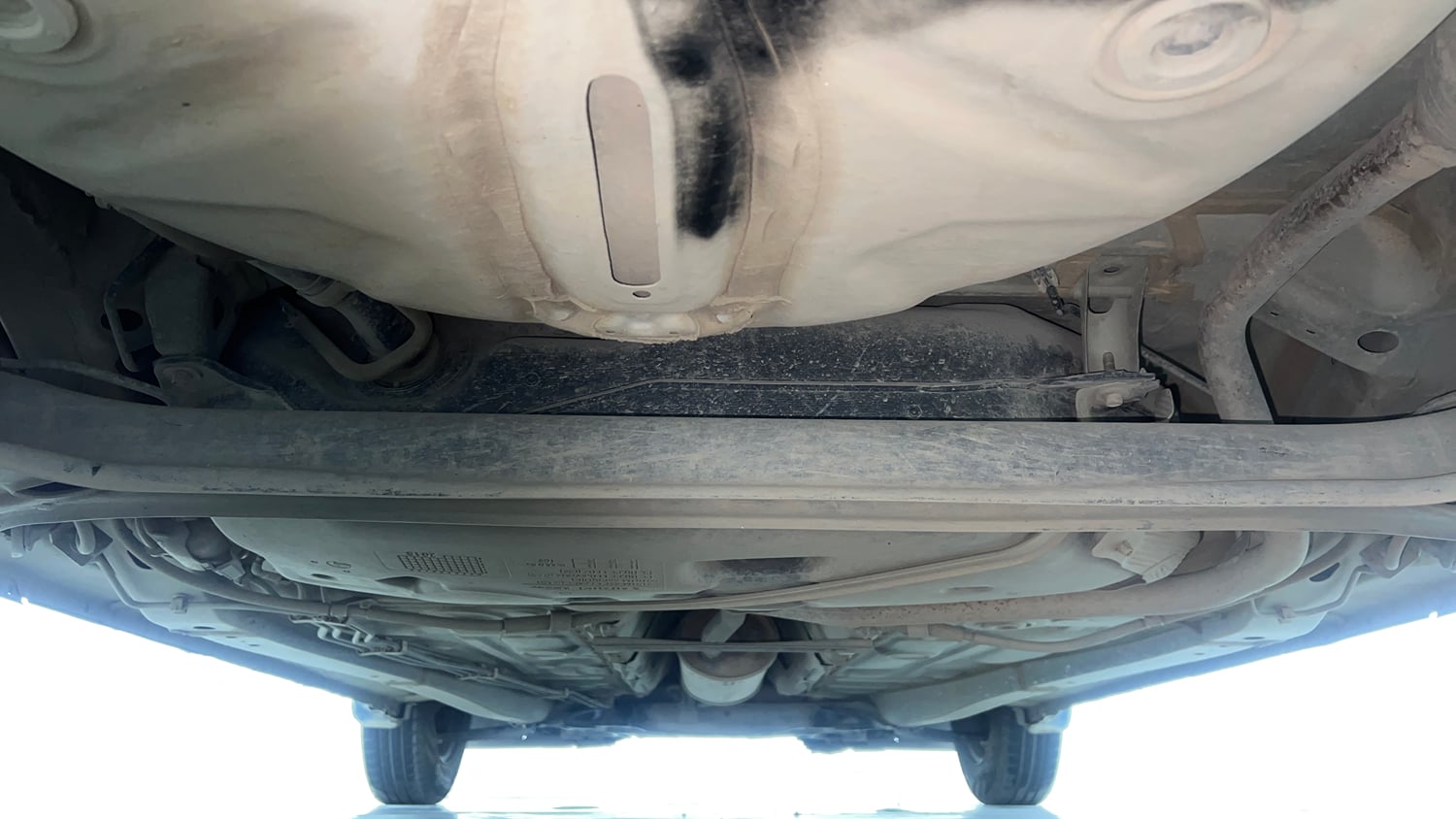 Used 2018 Maruti Suzuki Swift VXi Petrol Manual extra REAR UNDERBODY VIEW (TAKEN FROM REAR)