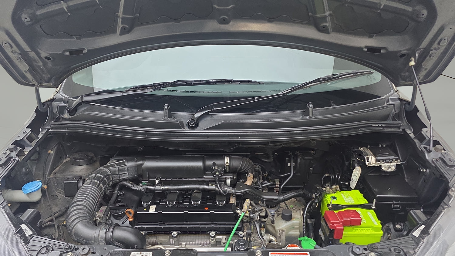 Used 2024 Maruti Suzuki Wagon R ZXI Plus 1.2 AGS Petrol Automatic engine ENGINE & BONNET OPEN FRONT VIEW