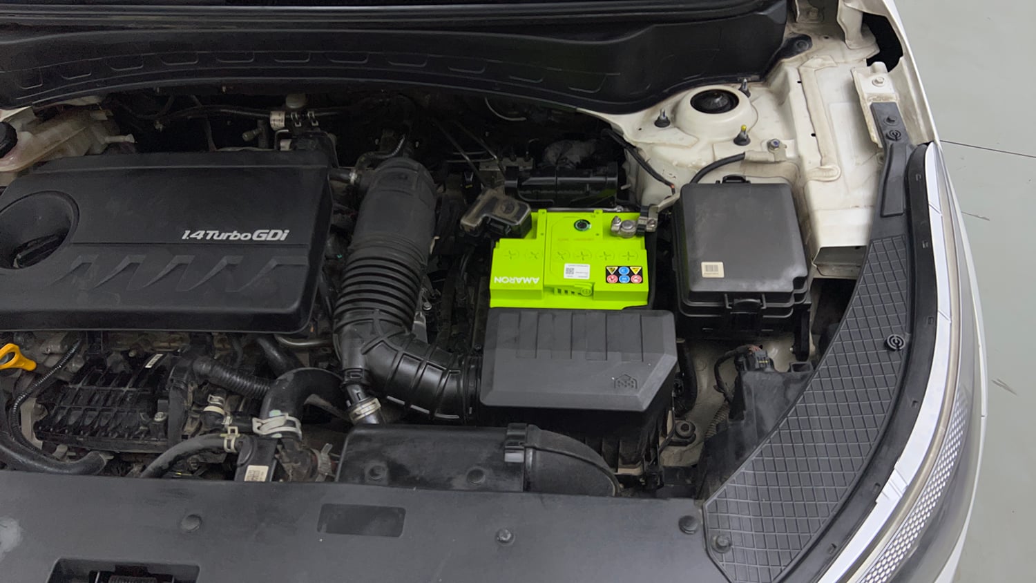 Used 2023 Kia Seltos GTX Plus 1.4 DCT Petrol Automatic engine ENGINE LEFT SIDE VIEW