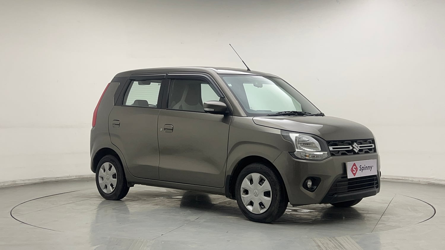Used 2019 Maruti Suzuki Wagon R ZXi 1.2 AMT Petrol Automatic exterior RIGHT FRONT CORNER VIEW