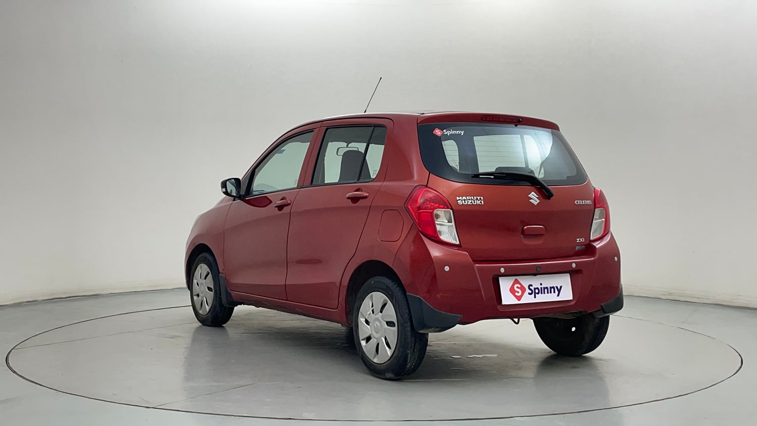 Used 2016 Maruti Suzuki Celerio ZXi AMT Petrol Automatic exterior LEFT REAR CORNER VIEW