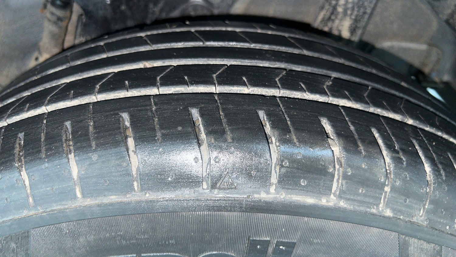 Used 2024 Hyundai Venue E 1.2 Petrol Petrol Manual tyres LEFT REAR TYRE TREAD VIEW