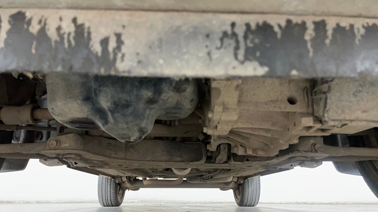 Used 2019 Ford EcoSport Titanium 1.5L Ti-VCT Petrol Manual extra FRONT LEFT UNDERBODY VIEW