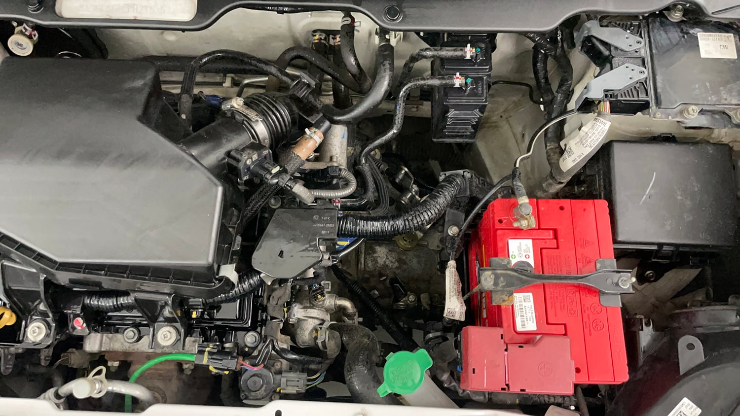 Used 2023 Maruti Suzuki Alto K10 LXi Petrol Manual engine ENGINE LEFT SIDE VIEW