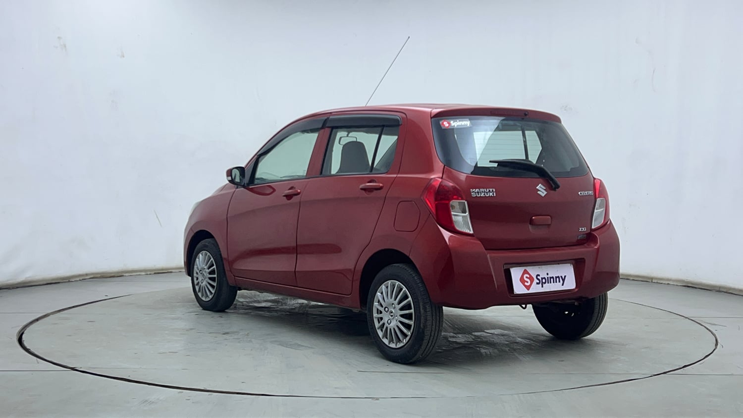 Used 2017 Maruti Suzuki Celerio ZXI (O) AMT Petrol Automatic exterior LEFT REAR CORNER VIEW