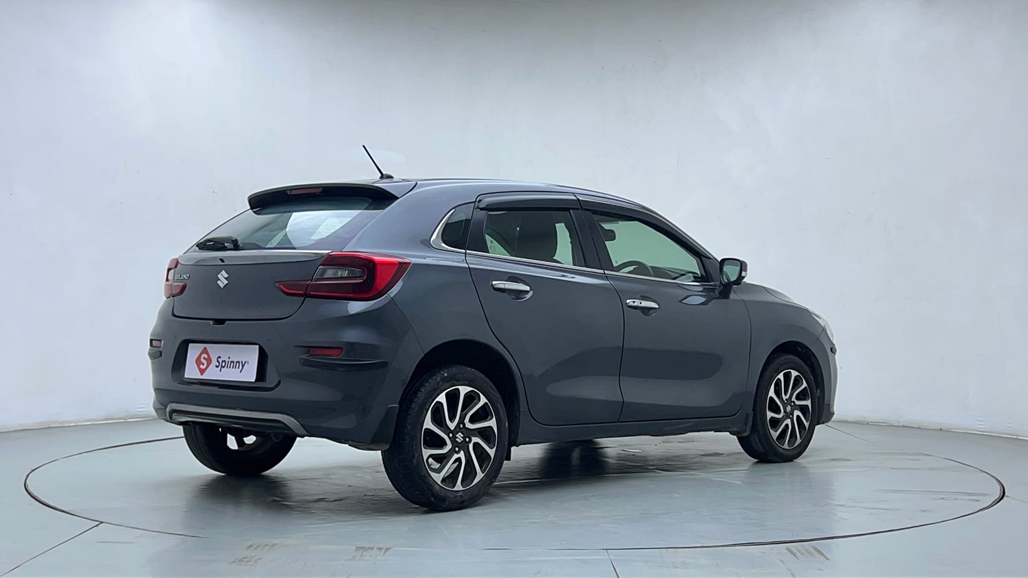 Used 2022 Maruti Suzuki Baleno Alpha AGS Petrol Automatic exterior RIGHT REAR CORNER VIEW