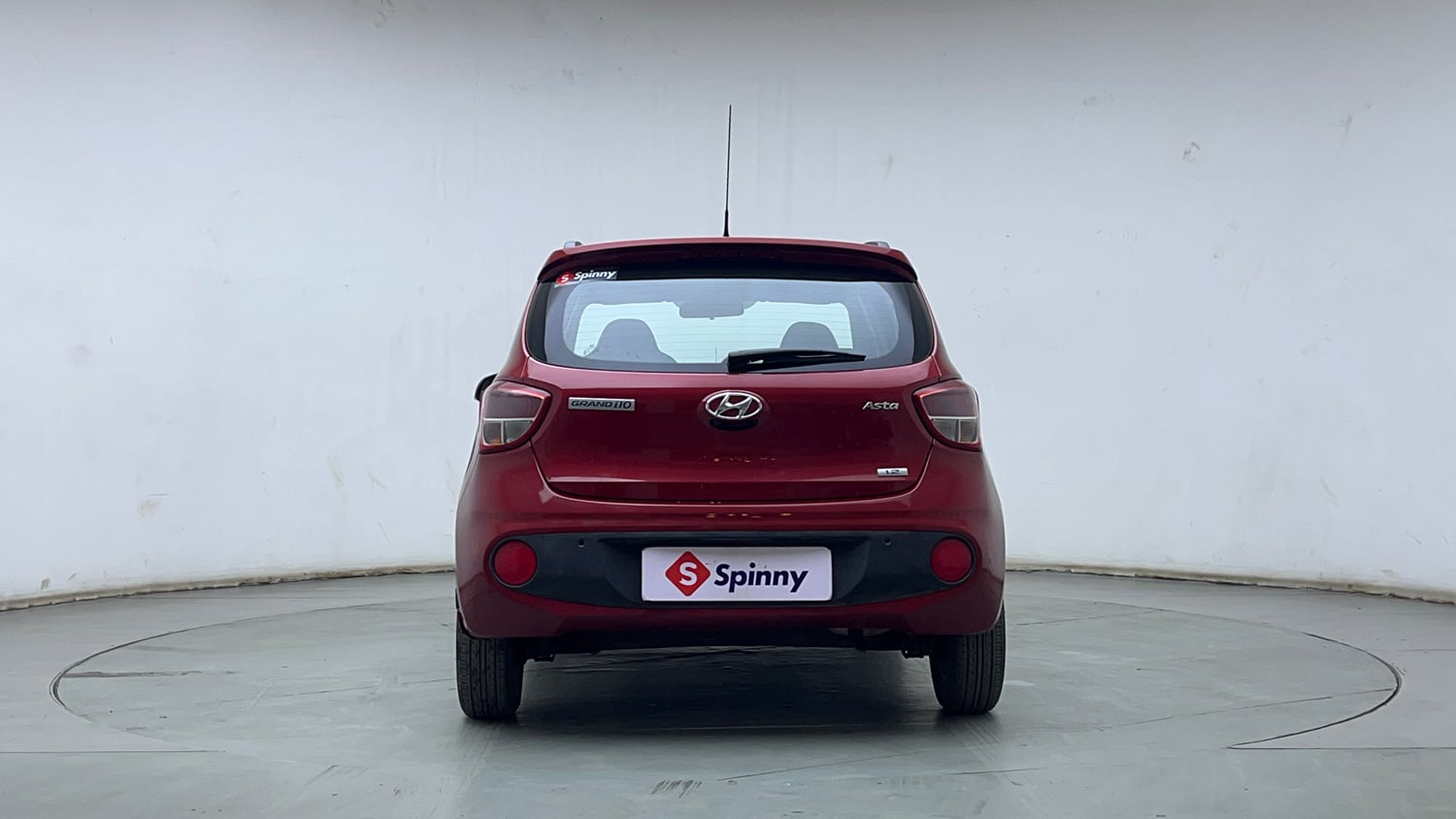 Used 2019 Hyundai Grand i10 Asta 1.2 Kappa VTVT Petrol Manual exterior BACK VIEW