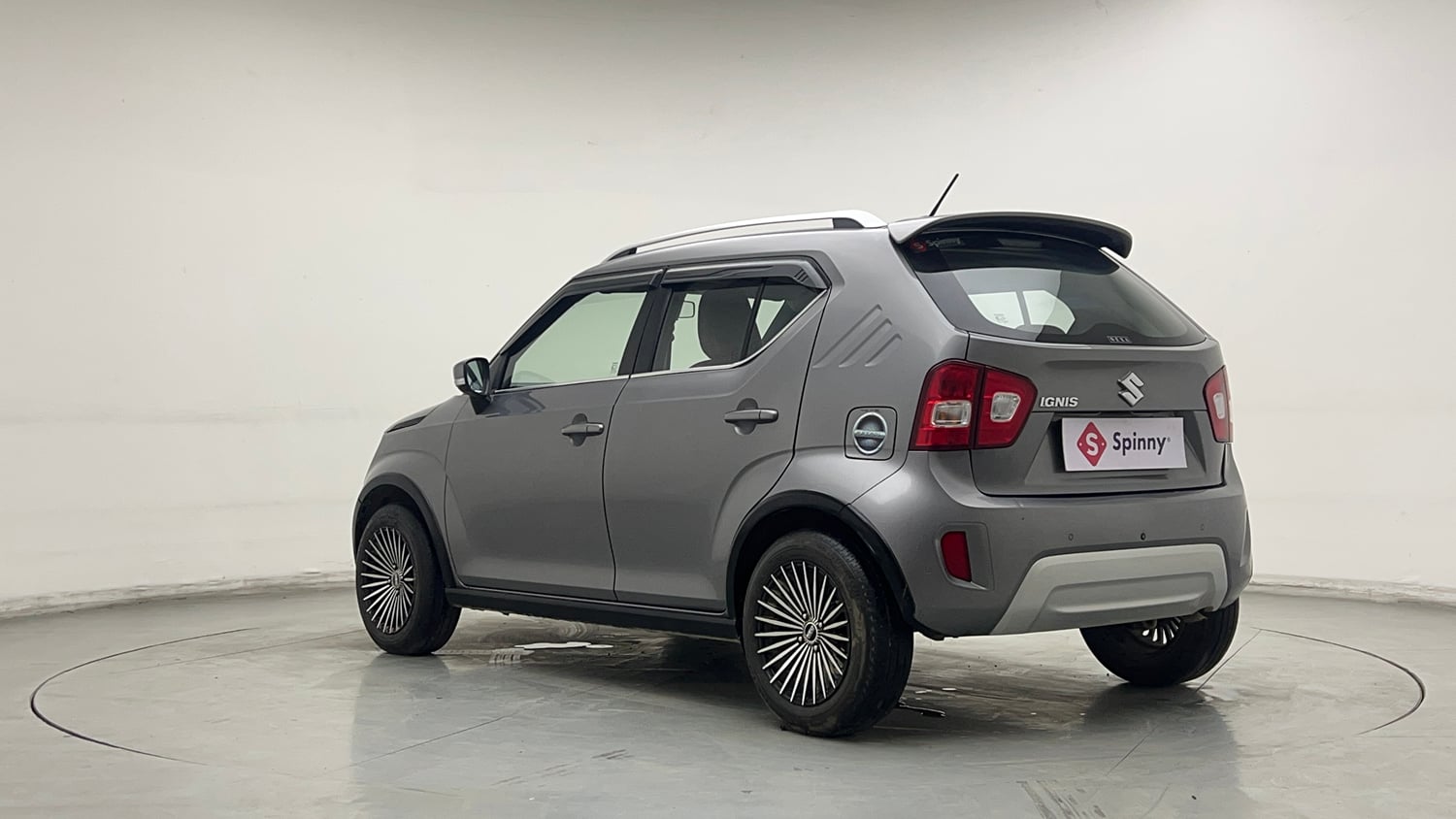 Used 2025 Maruti Suzuki Ignis Delta 1.2 AMT Petrol Automatic exterior LEFT REAR CORNER VIEW