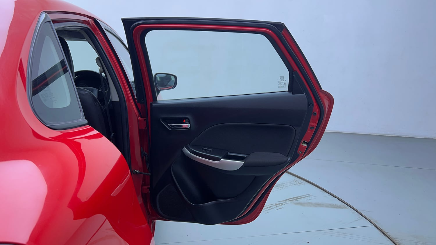 Used 2018 Maruti Suzuki Baleno Delta 1.2 AT Petrol Automatic interior RIGHT REAR DOOR OPEN VIEW