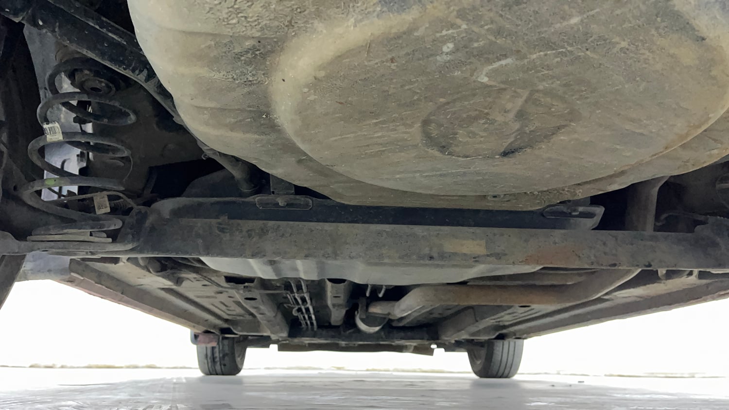 Used 2023 Tata Altroz XZ Diesel Diesel Manual extra REAR UNDERBODY VIEW (TAKEN FROM REAR)