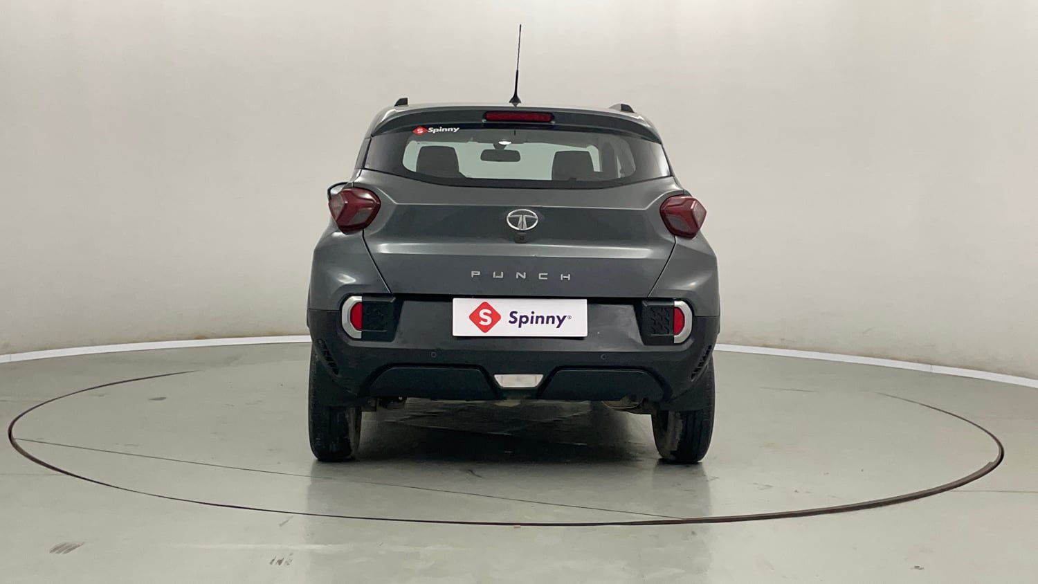 Used 2023 Tata Punch Adventure Rhythm Pack MT Petrol Manual exterior BACK VIEW