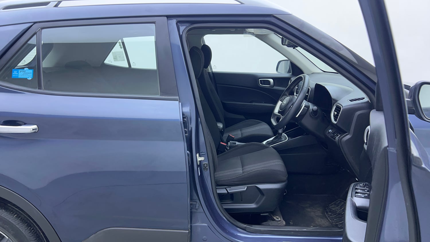 Used 2021 Hyundai Venue SX Plus 1.0 Turbo DCT Petrol Automatic interior RIGHT SIDE FRONT DOOR CABIN VIEW