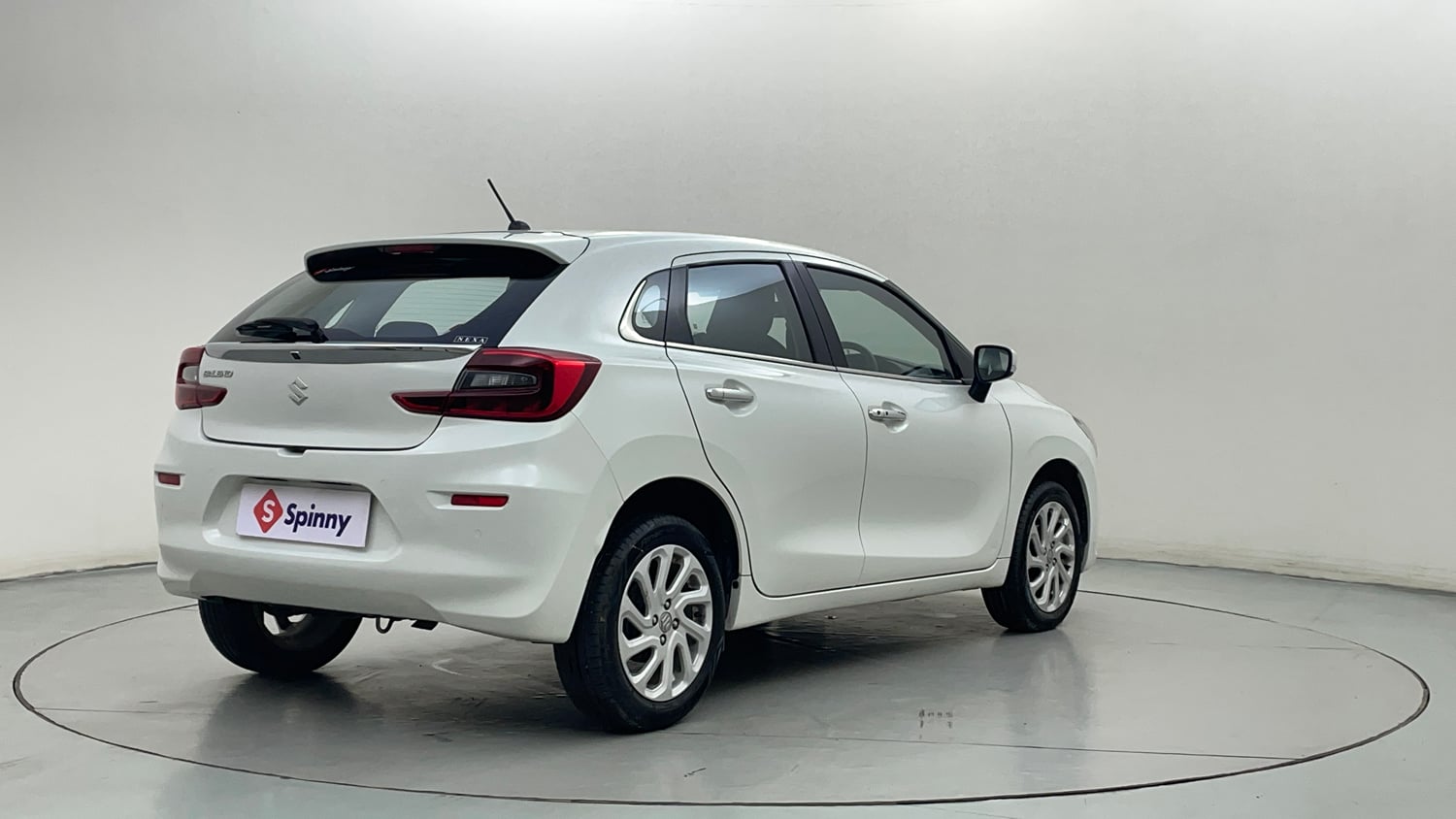 Used 2024 Maruti Suzuki Baleno Zeta AGS Petrol Automatic exterior RIGHT REAR CORNER VIEW