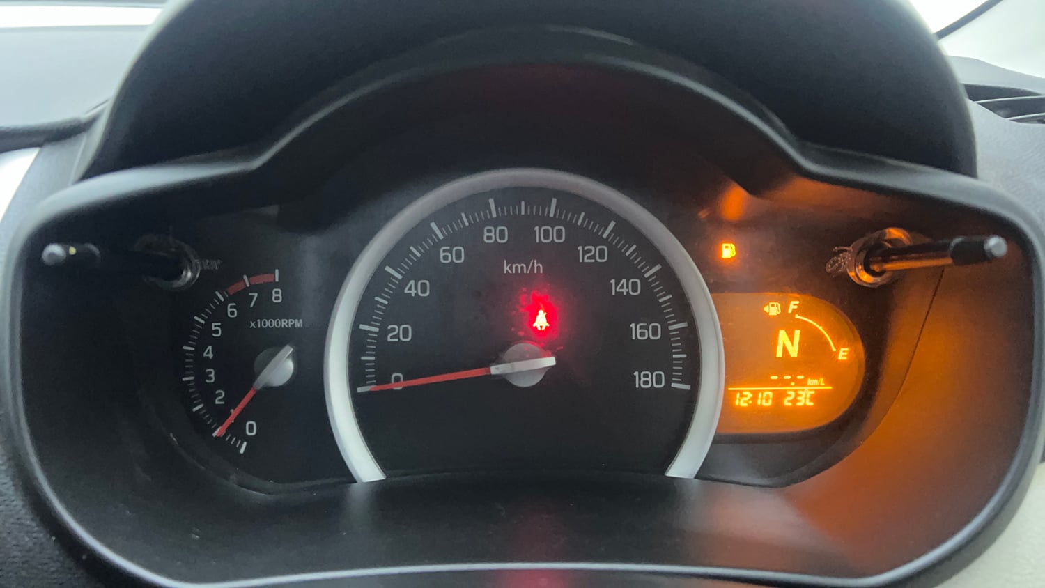 Used 2017 Maruti Suzuki Celerio ZXI (O) AMT Petrol Automatic interior CLUSTERMETER VIEW