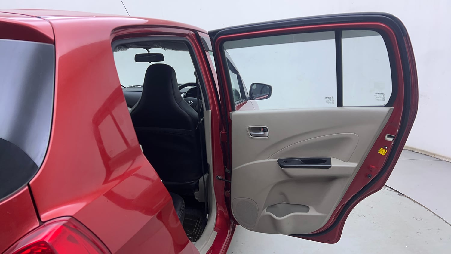 Used 2017 Maruti Suzuki Celerio ZXI (O) AMT Petrol Automatic interior RIGHT REAR DOOR OPEN VIEW