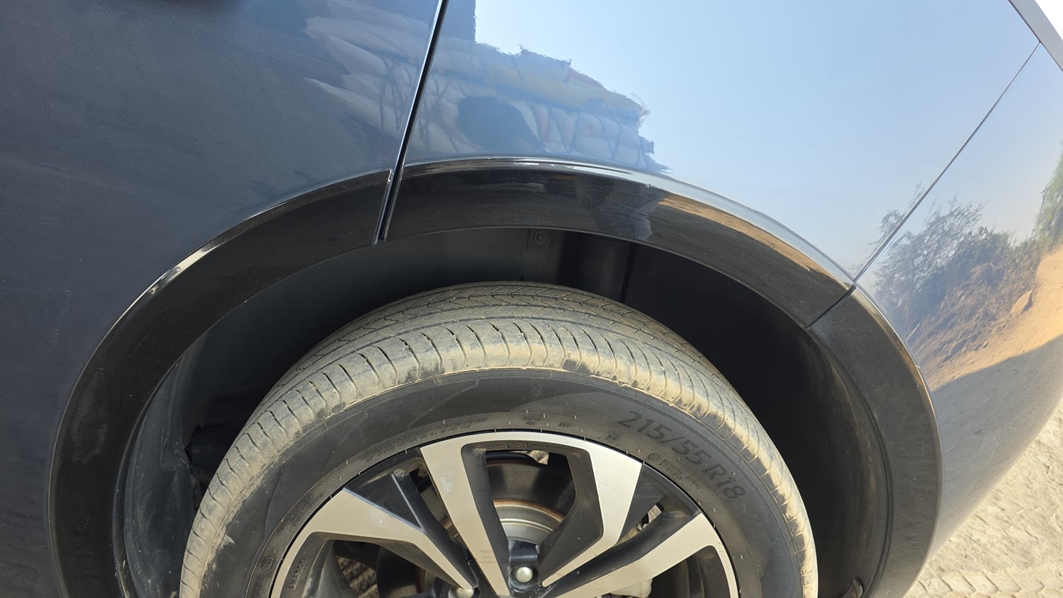 Used 2025 MG Motors Windsor EV Essence Pro Electric Automatic tyres LEFT REAR TYRE TREAD VIEW