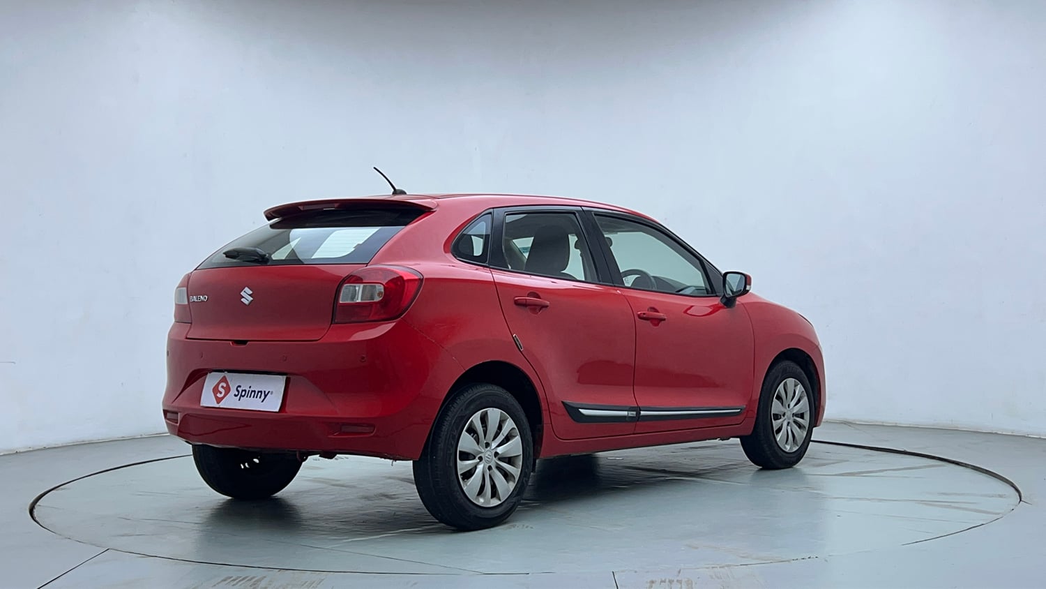 Used 2018 Maruti Suzuki Baleno Delta 1.2 AT Petrol Automatic exterior RIGHT REAR CORNER VIEW