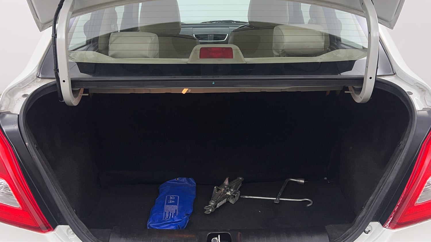 Used 2014 Maruti Suzuki Swift Dzire ZXI Petrol Manual interior DICKY INSIDE VIEW