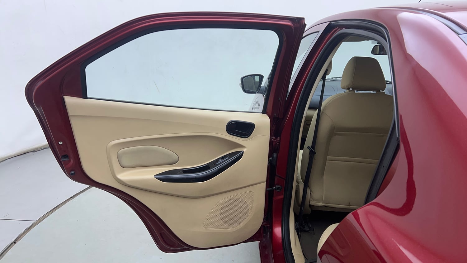 Used 2016 Ford Figo Aspire Titanium1.5 TDCi Diesel Manual interior LEFT REAR DOOR OPEN VIEW