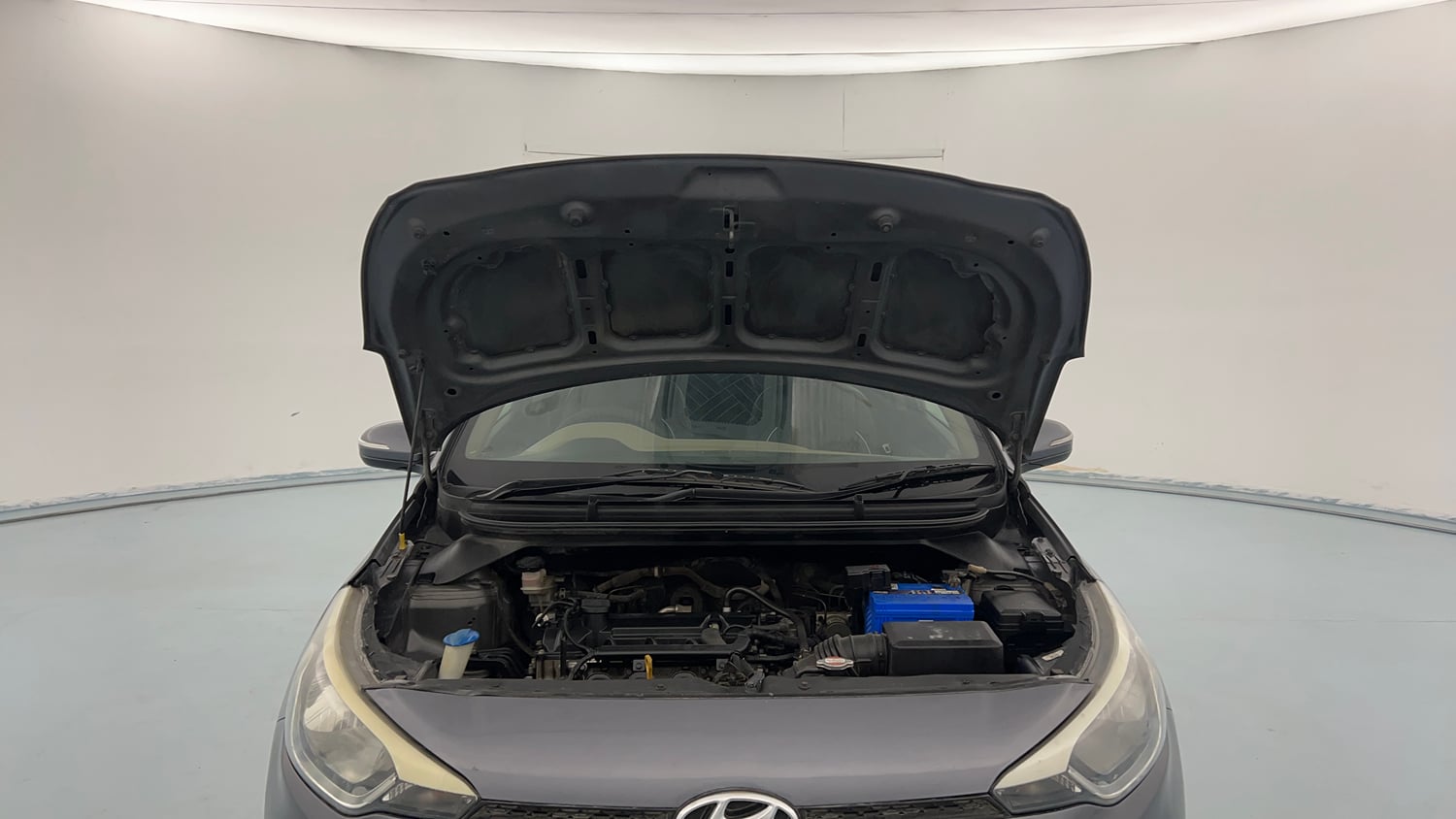 Used 2017 Hyundai Elite i20 Sportz 1.2 Petrol Manual engine ENGINE & BONNET OPEN FRONT VIEW
