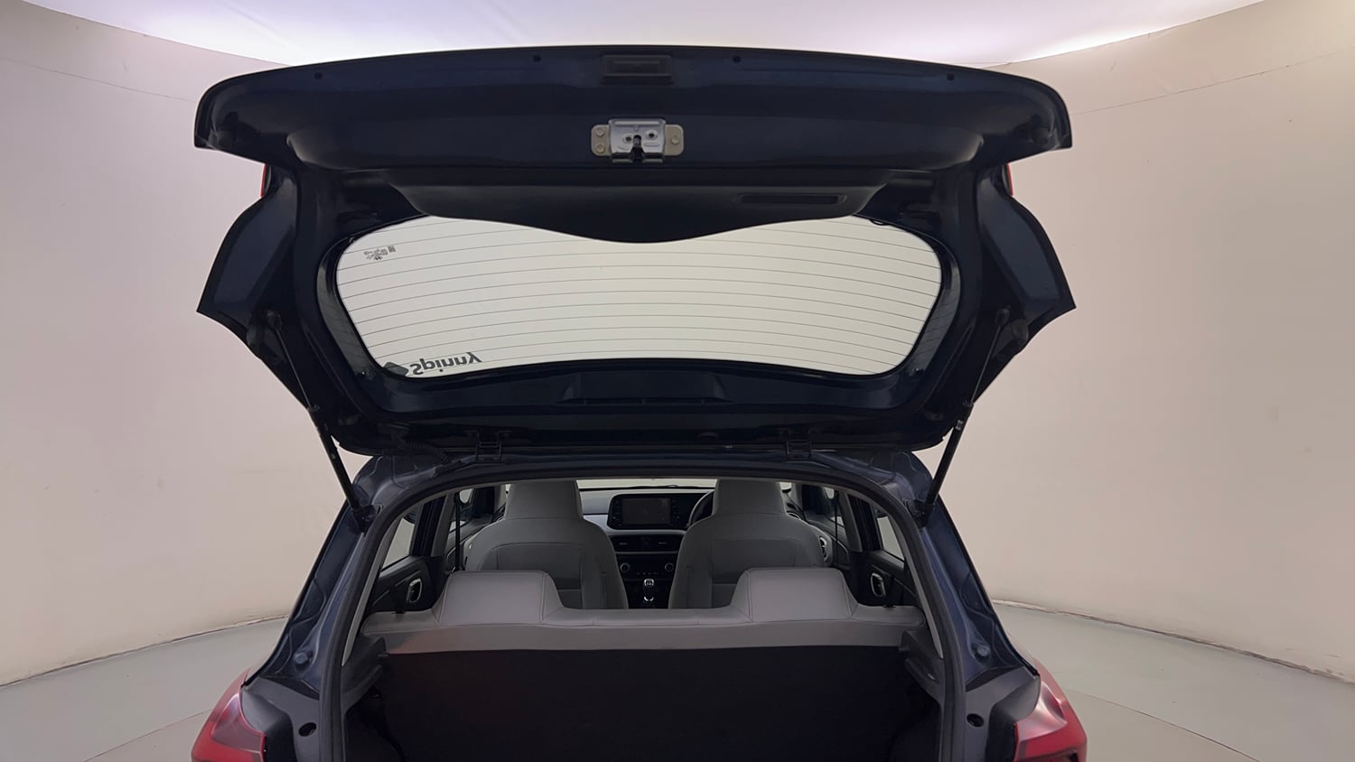 Used 2023 Hyundai Grand i10 Nios Sportz 1.2 Kappa VTVT Petrol Manual interior DICKY DOOR OPEN VIEW
