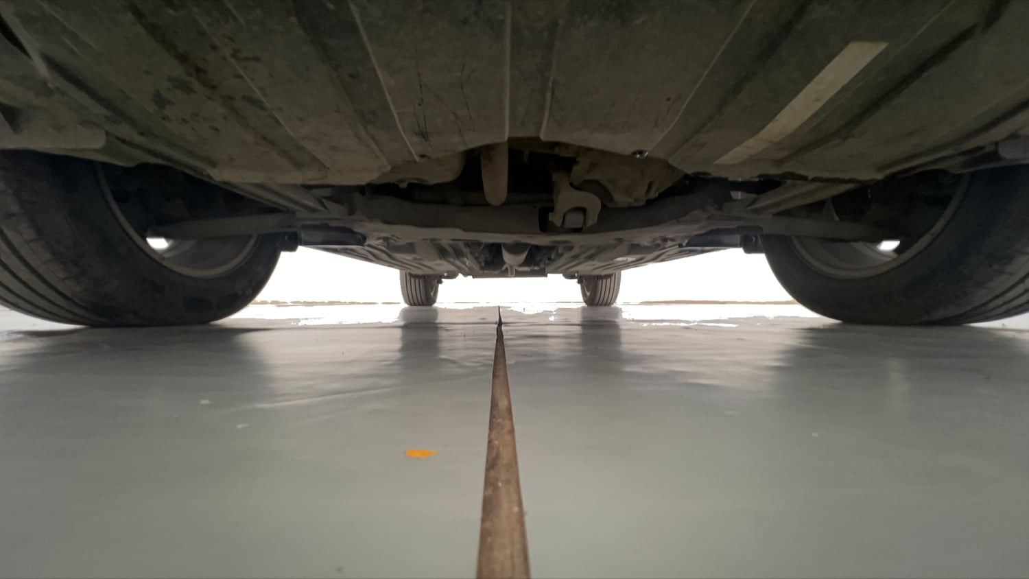 Used 2022 Toyota Urban Cruiser High Grade MT Petrol Manual extra FRONT LEFT UNDERBODY VIEW
