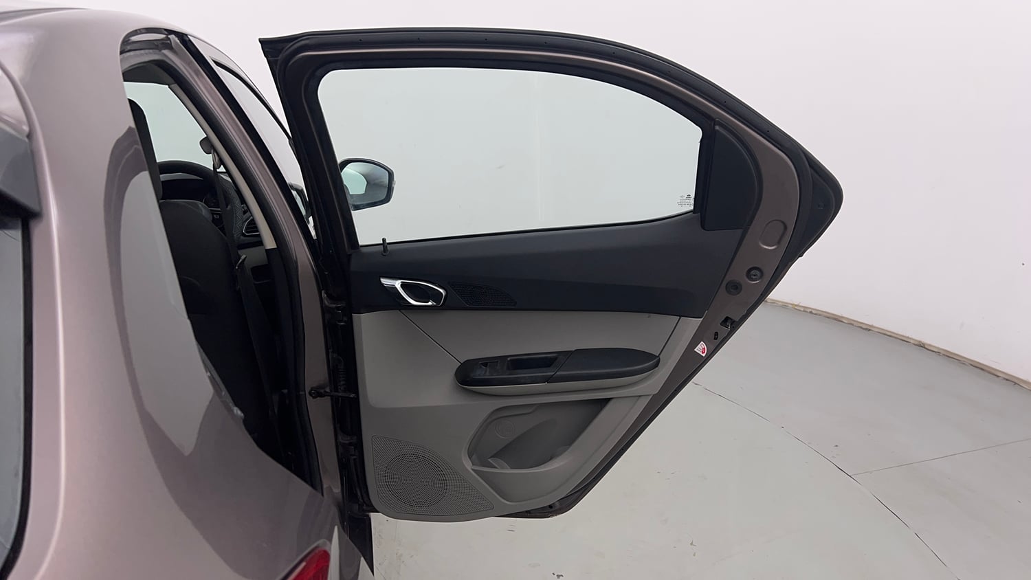 Used 2018 Tata Tiago Revotron XZ Petrol Manual interior RIGHT REAR DOOR OPEN VIEW