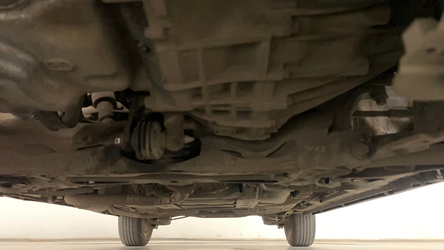 Used 2017 Honda WR-V VX MT Petrol Petrol Manual extra FRONT LEFT UNDERBODY VIEW