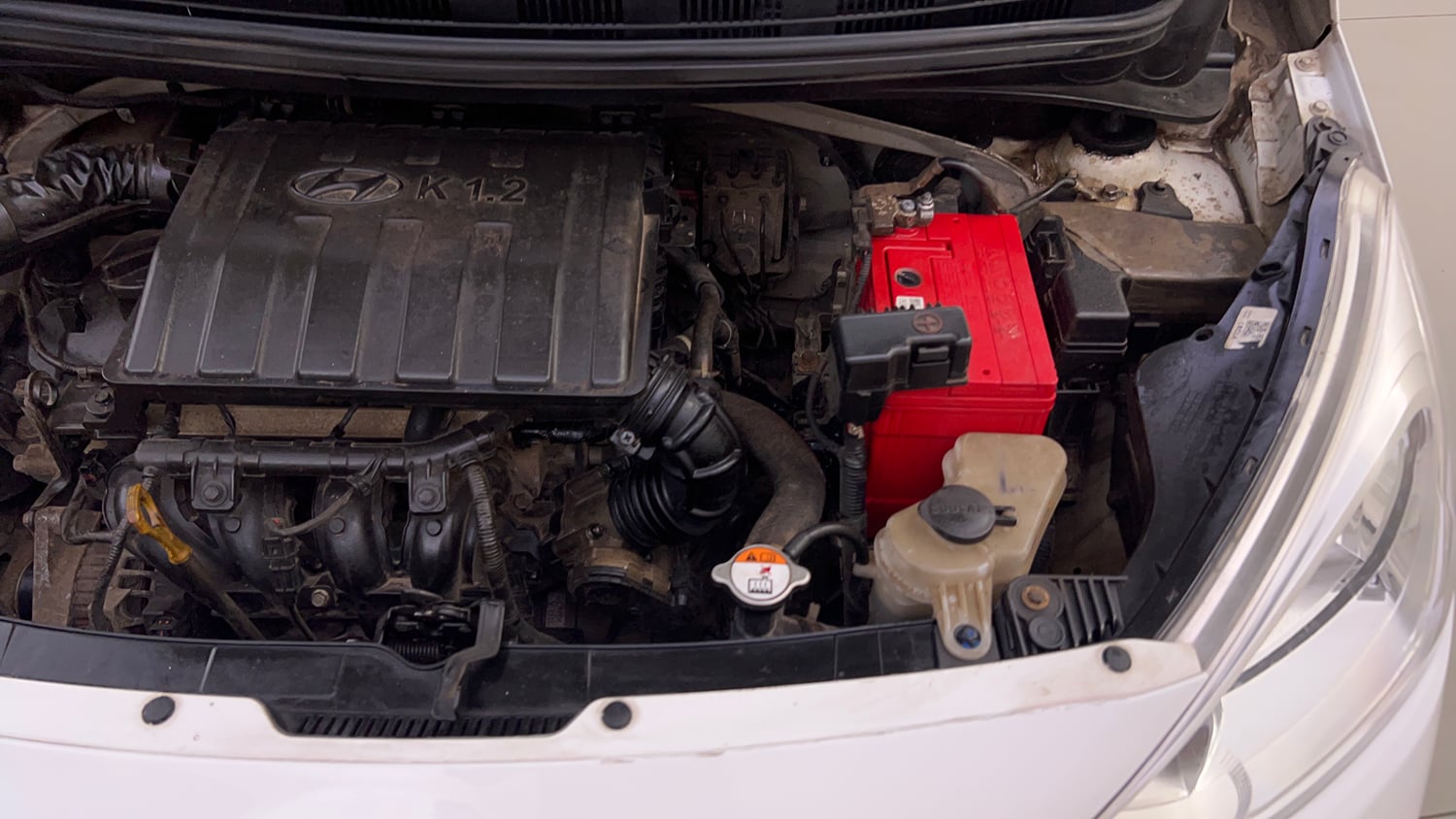 Used 2020 Hyundai Grand i10 Sportz 1.2 Kappa VTVT Petrol Manual engine ENGINE LEFT SIDE VIEW