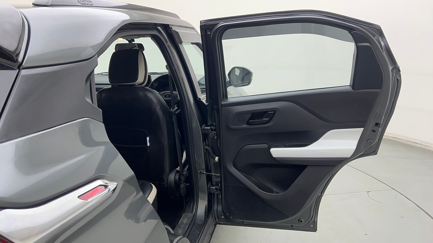 Used 2024 Tata Punch Accomplished MT Petrol Manual interior RIGHT REAR DOOR OPEN VIEW