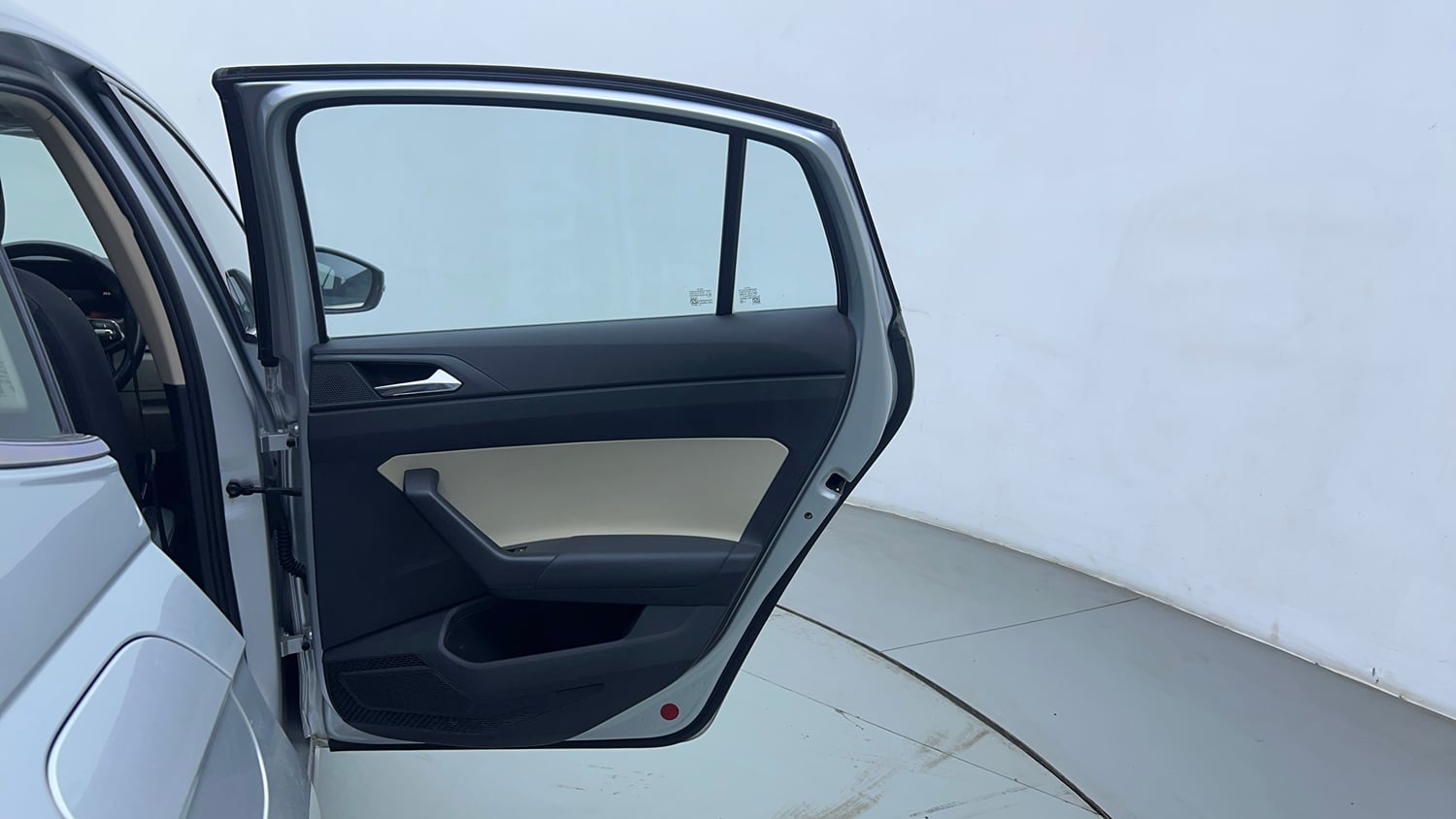 Used 2022 Skoda Slavia Style 1.0L TSI AT Petrol Automatic interior RIGHT REAR DOOR OPEN VIEW