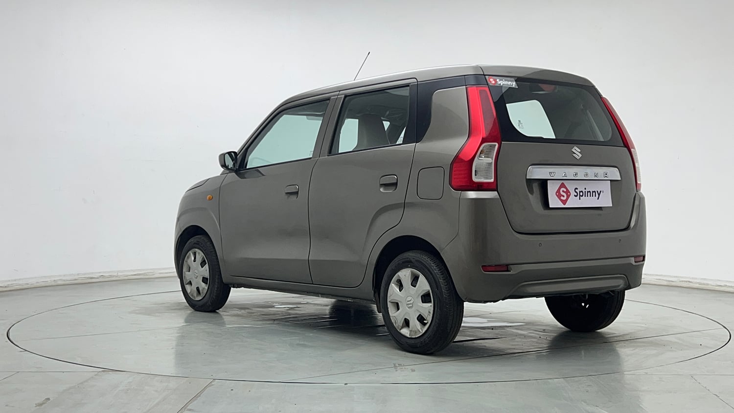 Used 2019 Maruti Suzuki Wagon R 1.0 VXi 1.0 Petrol Manual exterior LEFT REAR CORNER VIEW