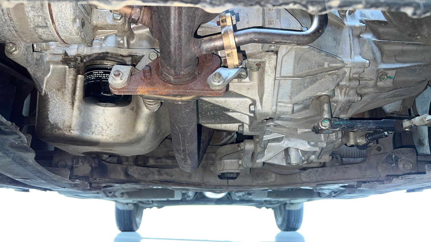 Used 2021 Maruti Suzuki Swift ZXi Plus Dual Tone Petrol Manual extra FRONT LEFT UNDERBODY VIEW