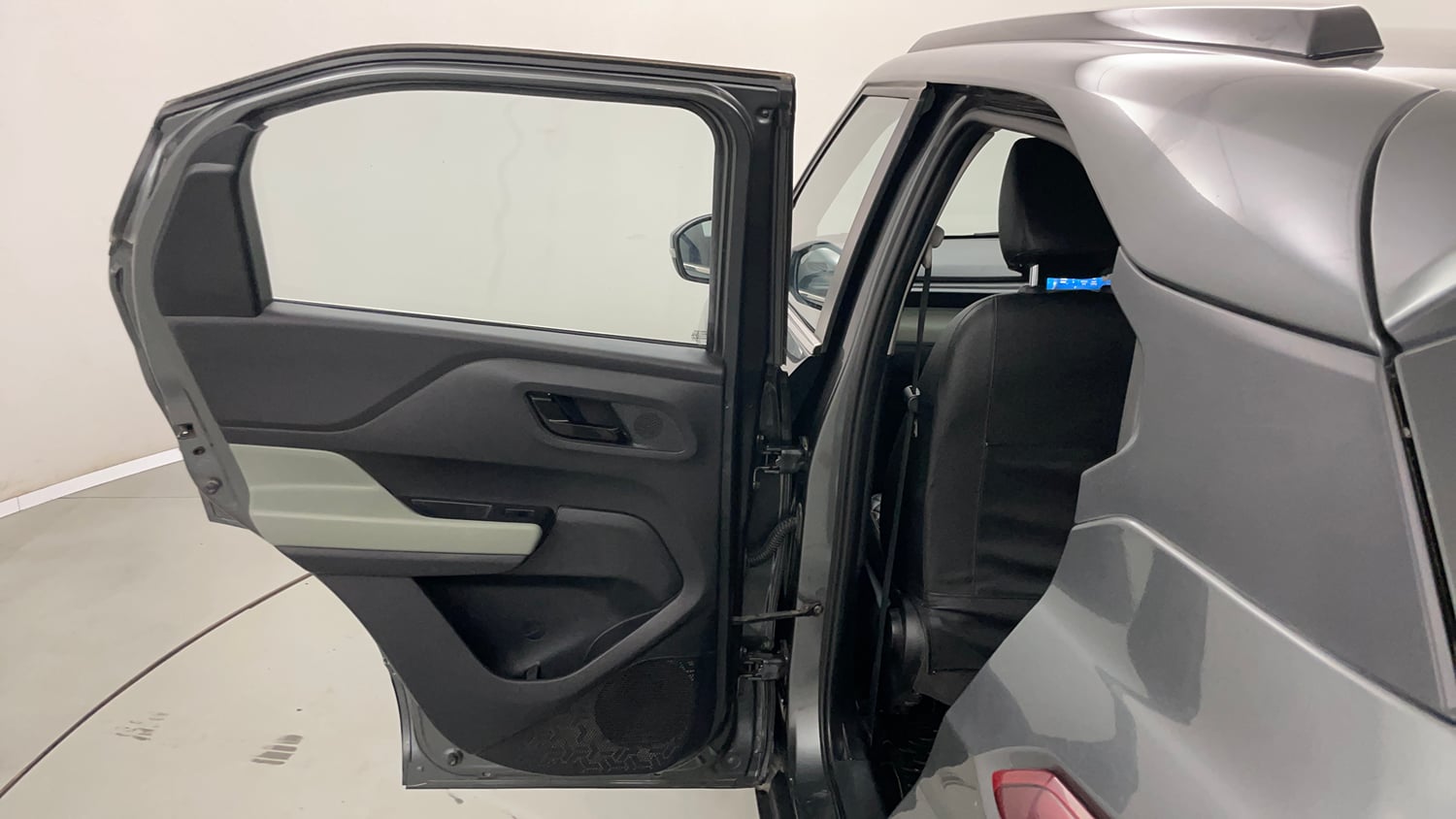 Used 2023 Tata Punch Adventure Rhythm Pack MT Petrol Manual interior LEFT REAR DOOR OPEN VIEW
