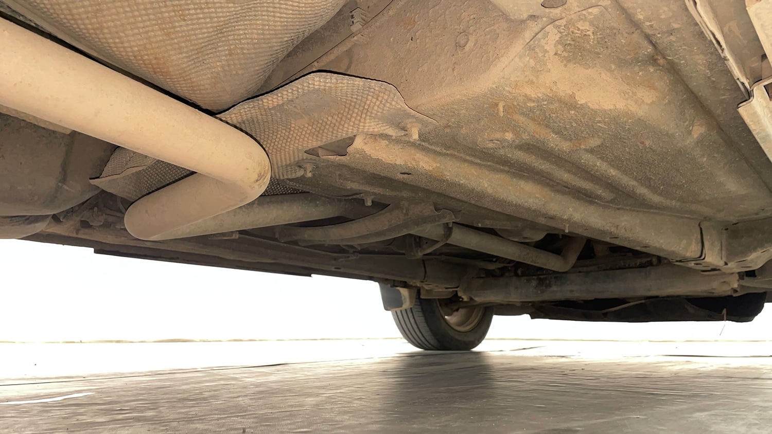 Used 2019 Ford EcoSport Titanium + 1.5L TDCi Diesel Manual extra REAR RIGHT UNDERBODY VIEW