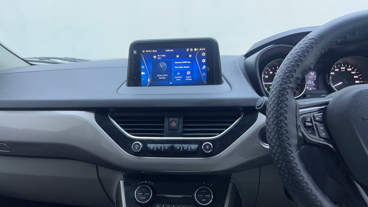 Used 2020 Tata Nexon XZA Plus Petrol Petrol Automatic interior MUSIC SYSTEM & AC CONTROL VIEW