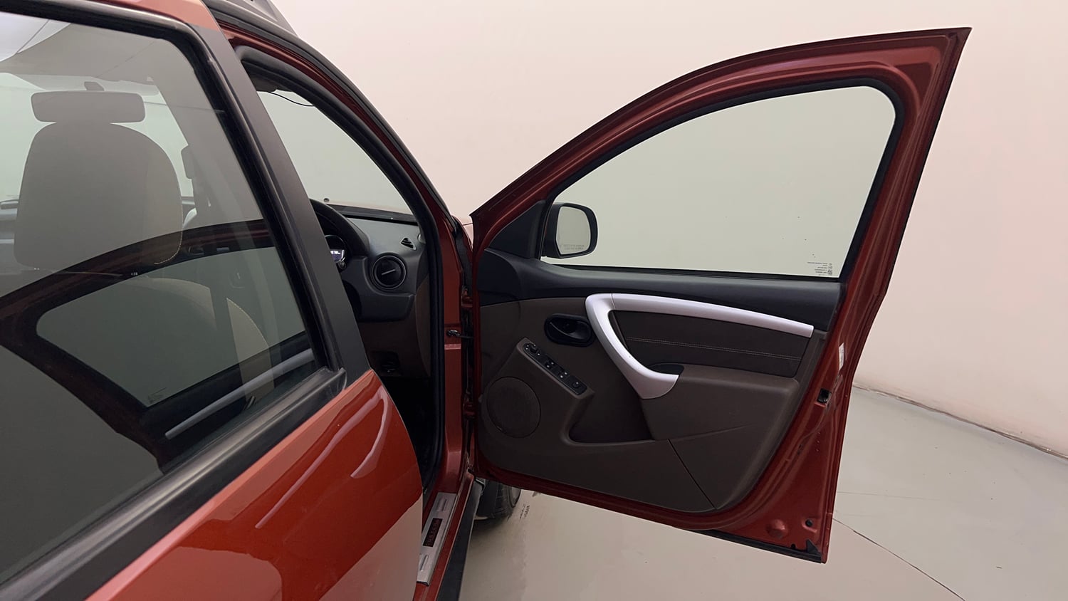 Used 2016 Renault Duster RXL Petrol Petrol Manual interior RIGHT FRONT DOOR OPEN VIEW