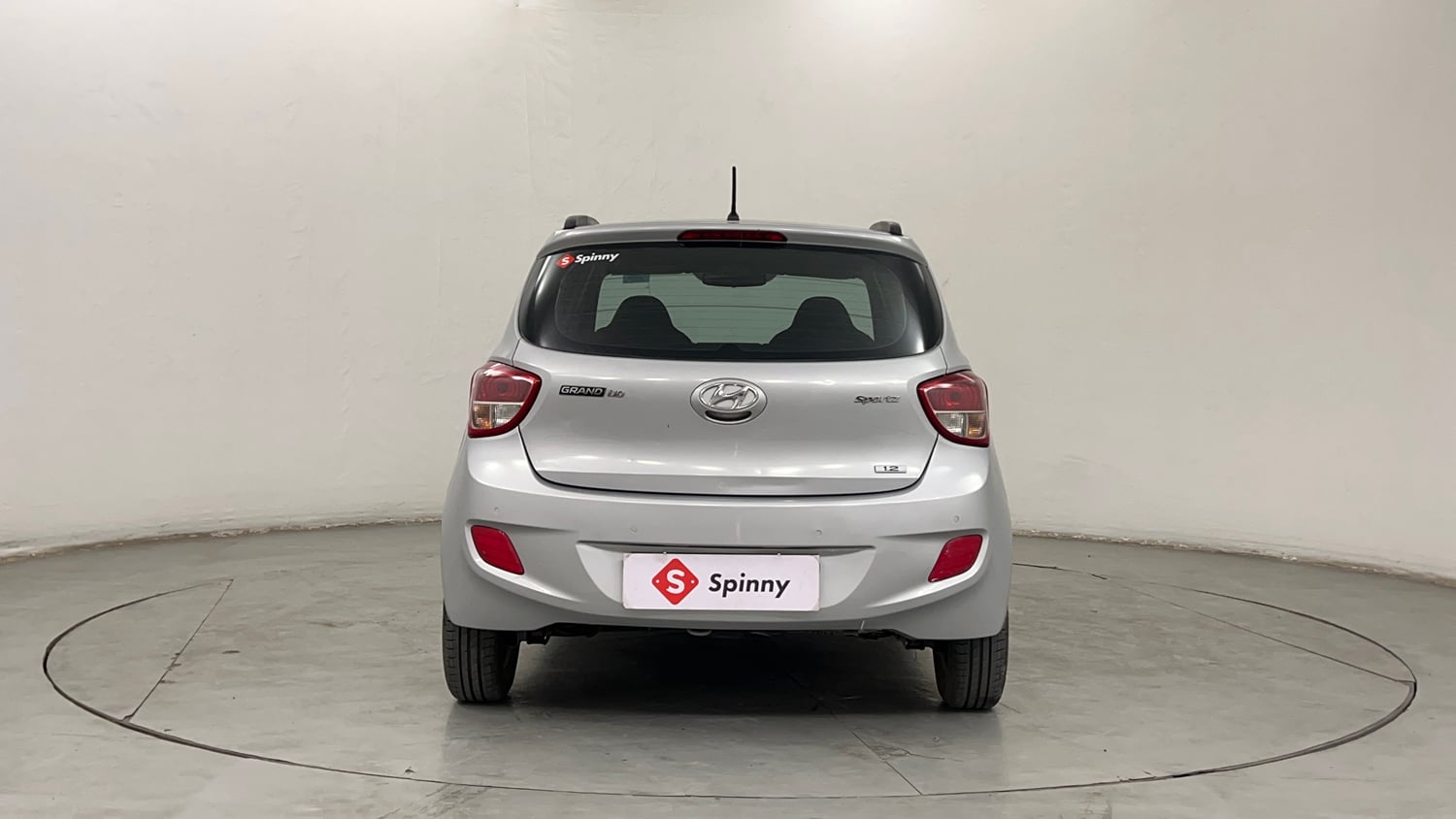 Used 2016 Hyundai Grand i10 Sportz 1.2 Kappa VTVT Petrol Manual exterior BACK VIEW