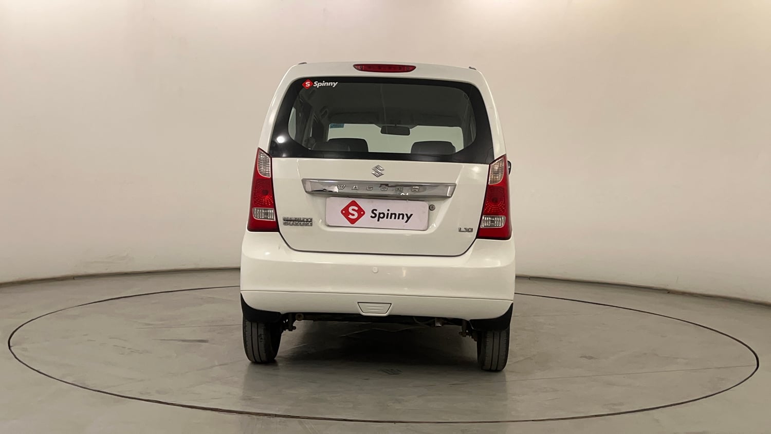 Used 2012 Maruti Suzuki Wagon R LXi Petrol Manual exterior BACK VIEW