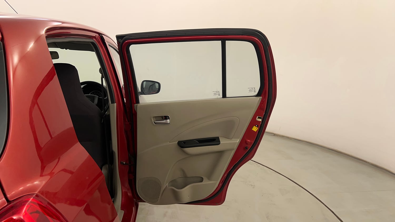 Used 2014 Maruti Suzuki Celerio VXi AMT Petrol Automatic interior RIGHT REAR DOOR OPEN VIEW