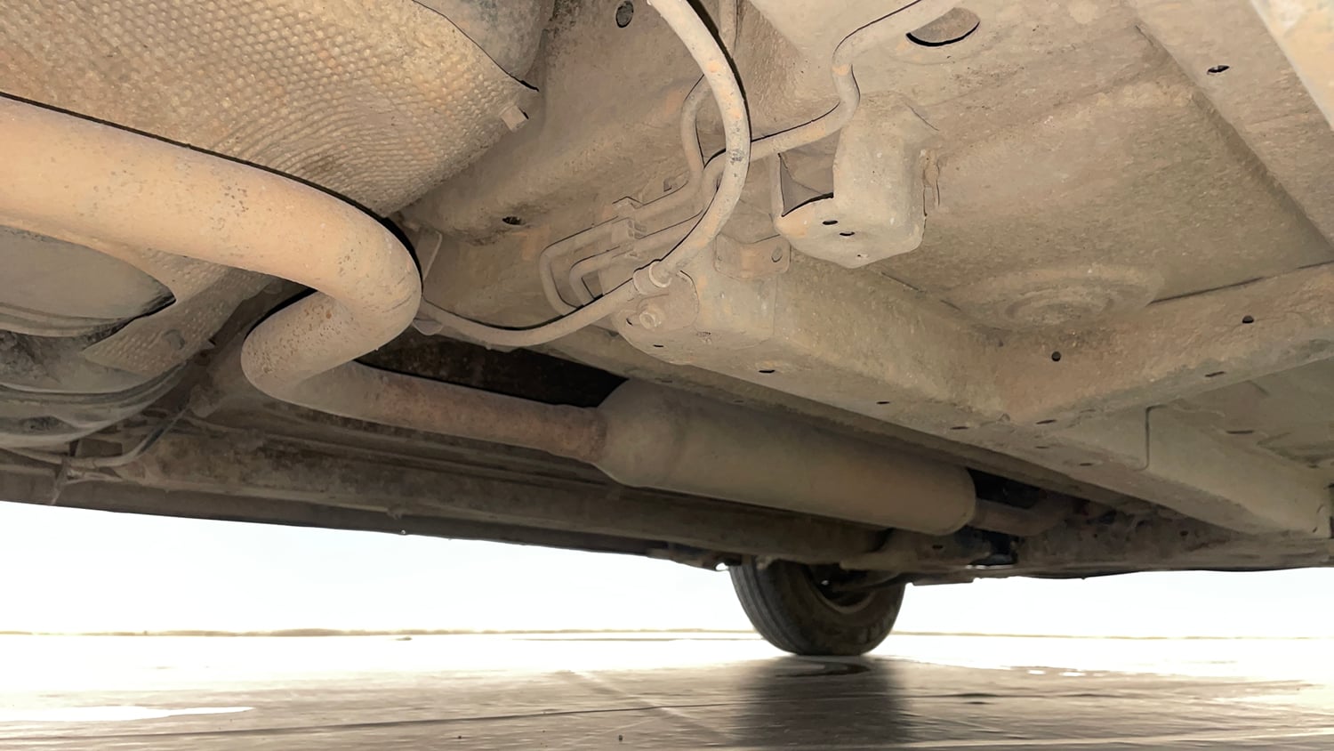 Used 2012 Maruti Suzuki Swift VXi Petrol Manual extra REAR RIGHT UNDERBODY VIEW