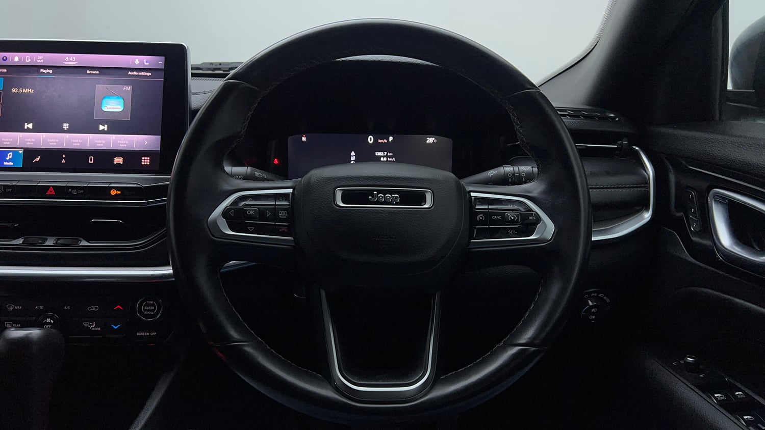 Used 2022 Jeep Compass Model S (O) Diesel 4x4 AT Diesel Automatic interior STEERING VIEW