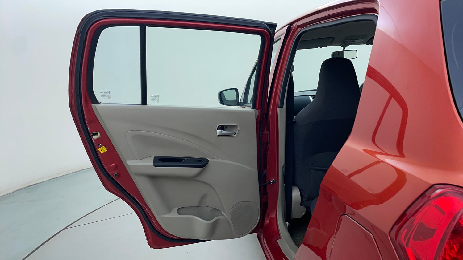 Used 2016 Maruti Suzuki Celerio ZXi AMT Petrol Automatic interior LEFT REAR DOOR OPEN VIEW