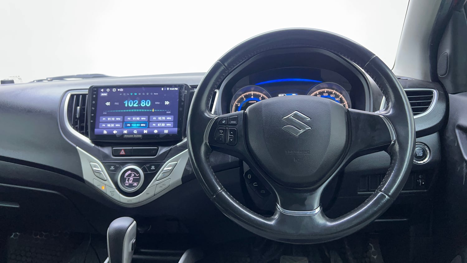 Used 2017 Maruti Suzuki Baleno Zeta 1.2 AT Petrol Automatic interior STEERING VIEW