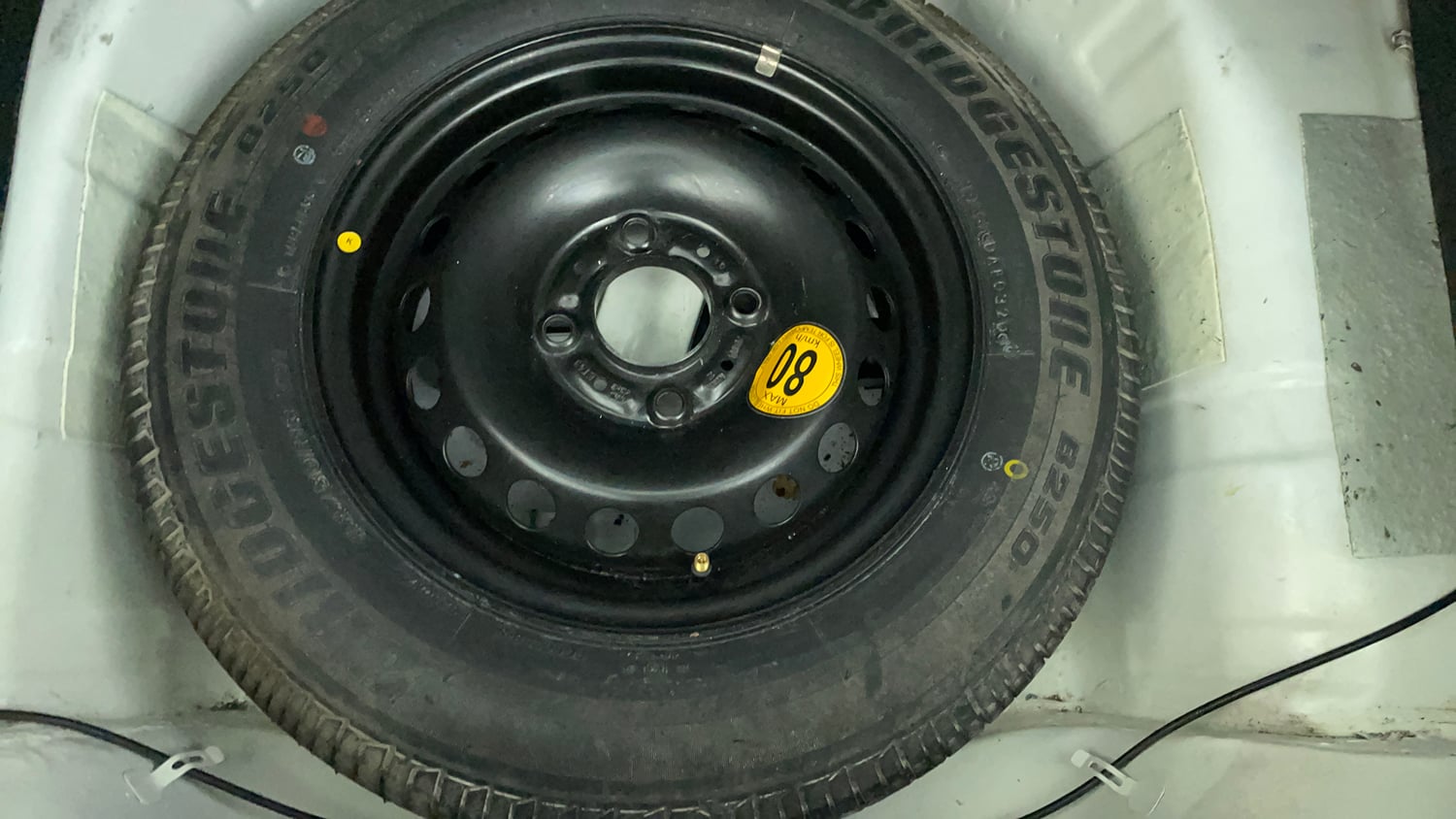 Used 2020 Tata Tiago Revotron XZ Petrol Manual tyres SPARE TYRE VIEW