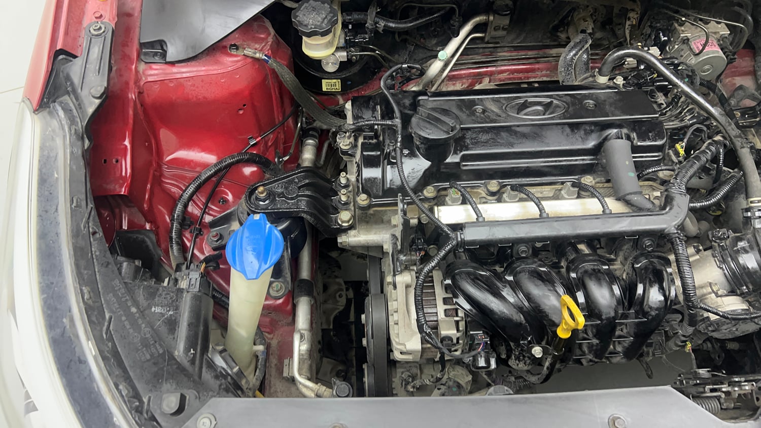 Used 2016 Hyundai i20 Active 1.2 SX Petrol Manual engine ENGINE RIGHT SIDE VIEW